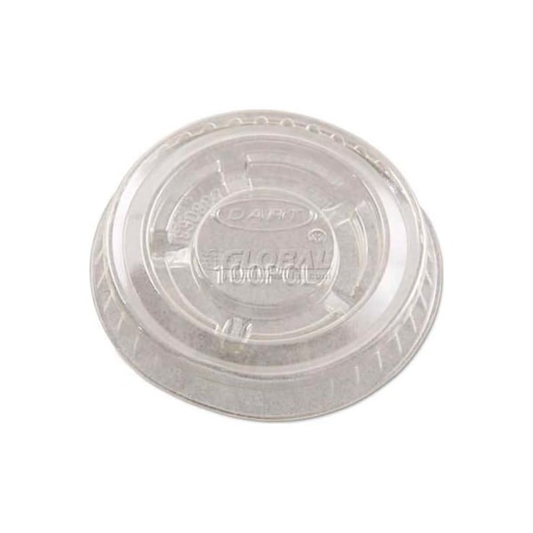 Dart Dart® DCCPL100N, Portion Cup Lids, Fits 1/21 oz. cups, Plastic